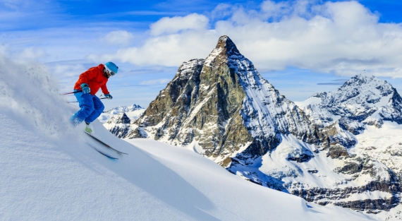 My Event in Switzerland Zermatt ski alpin